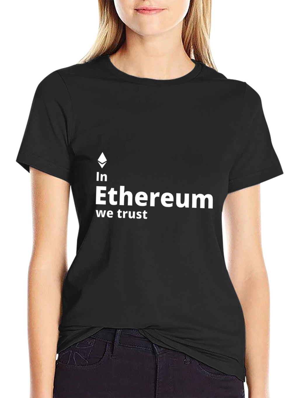Ethereum We Trust Black T-Shirt - Crypto Fashion
