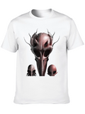 Mystic Skull Graphic Tee - Unique Dark Design