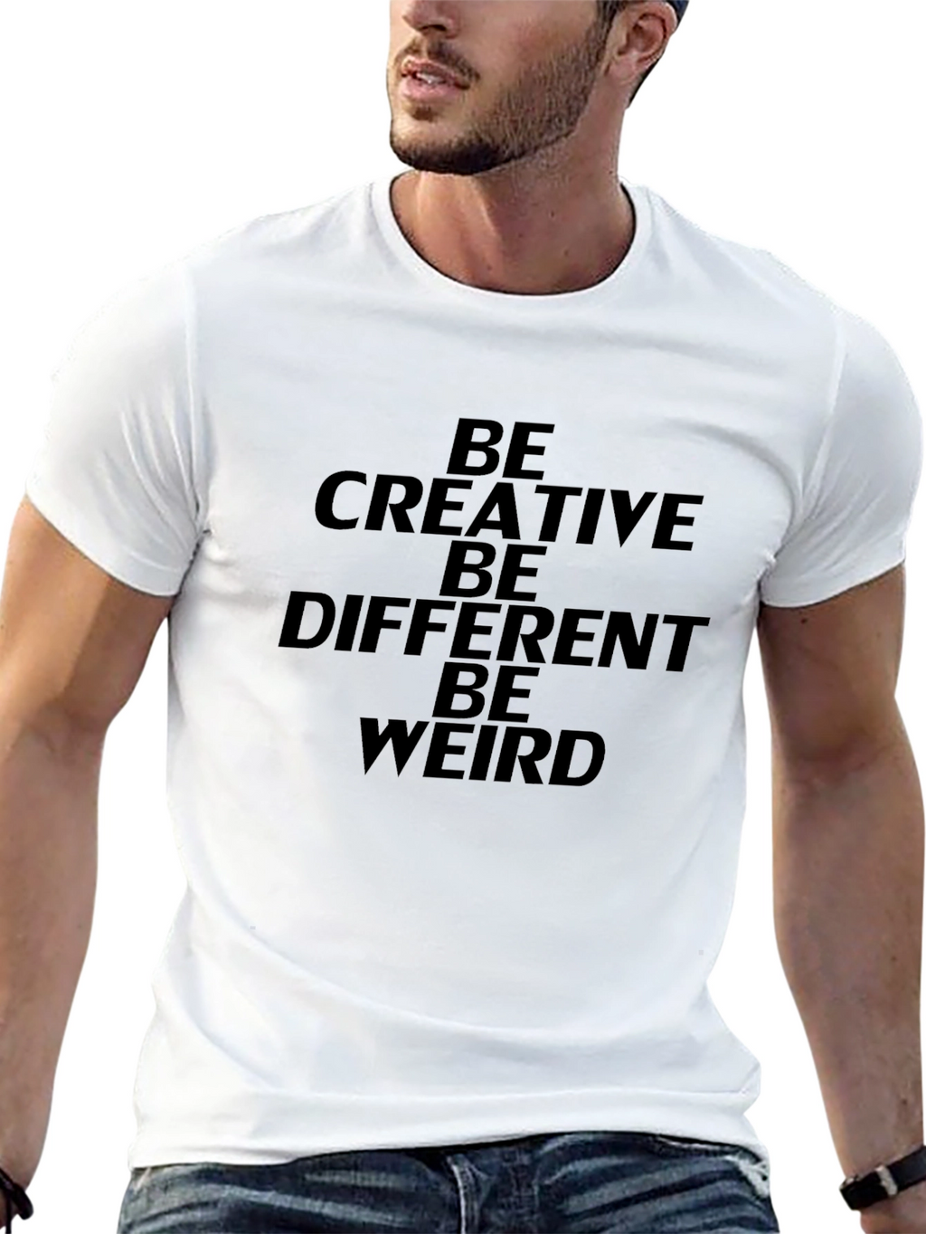 Be Creative T-Shirt - Unique Statement Tee