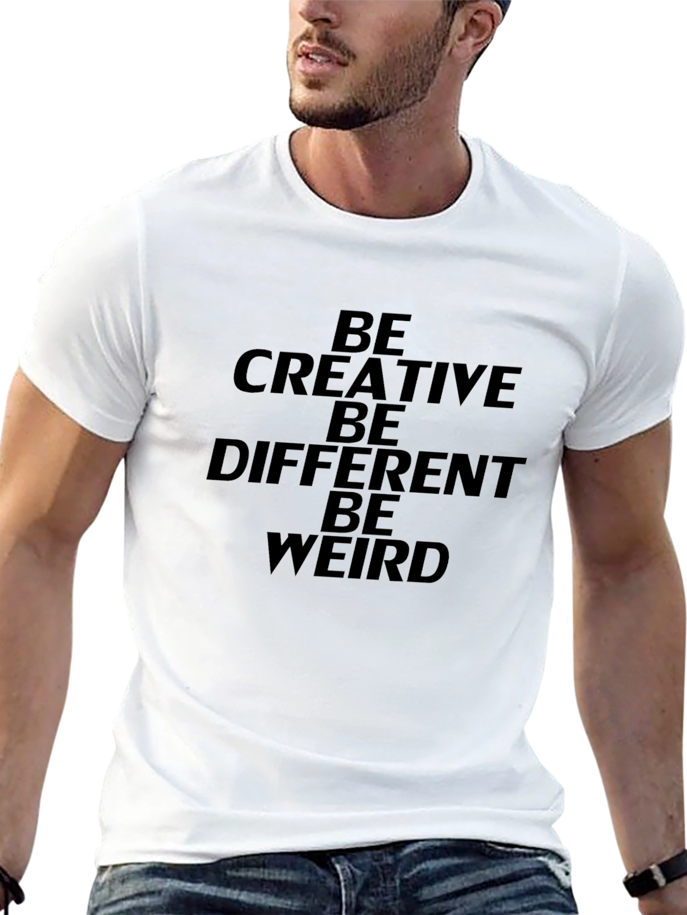 Be Creative T-Shirt - Unique Statement Tee