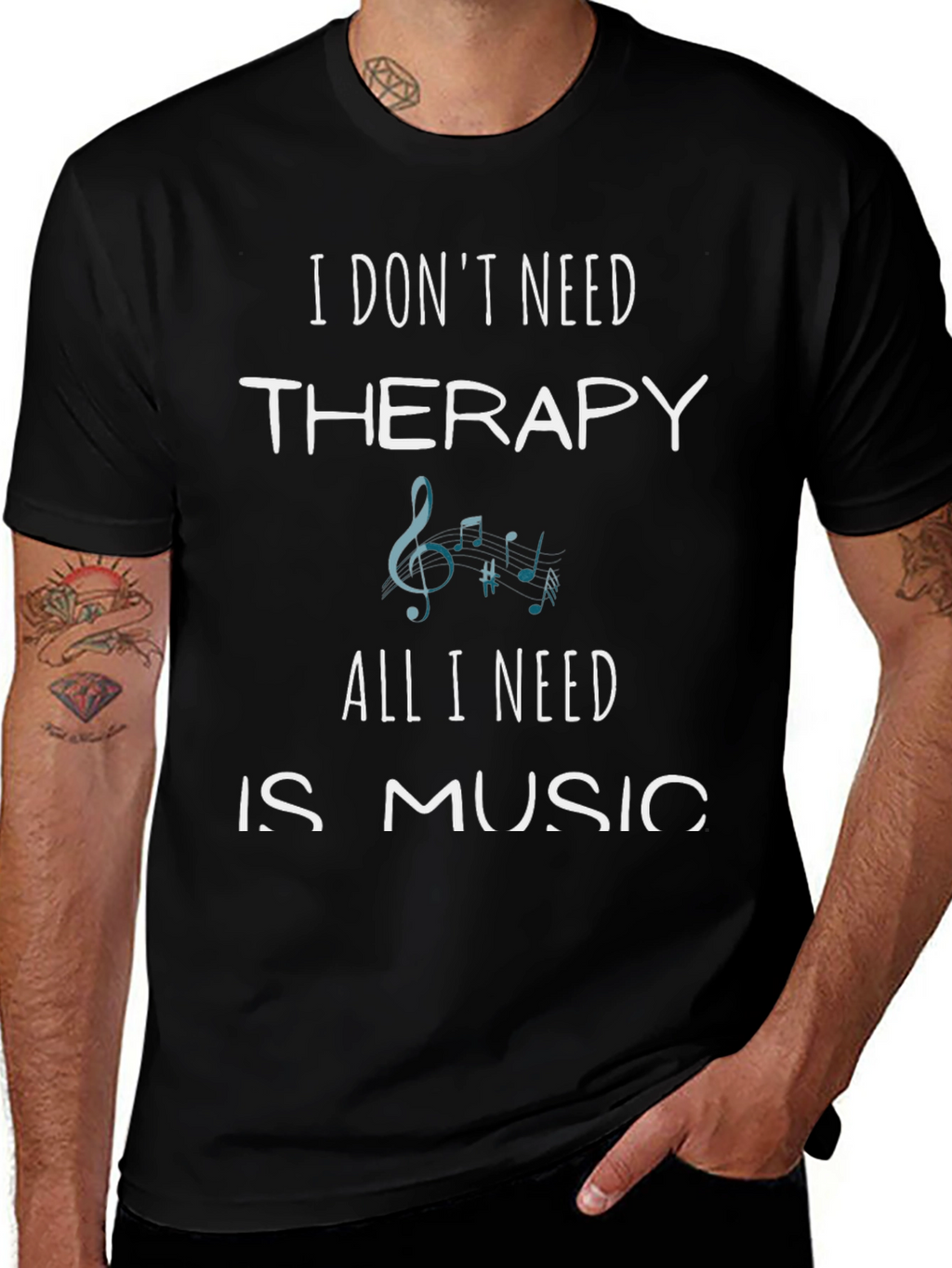 Music Therapy Graphic Tee