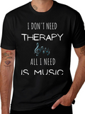 Music Therapy Graphic Tee