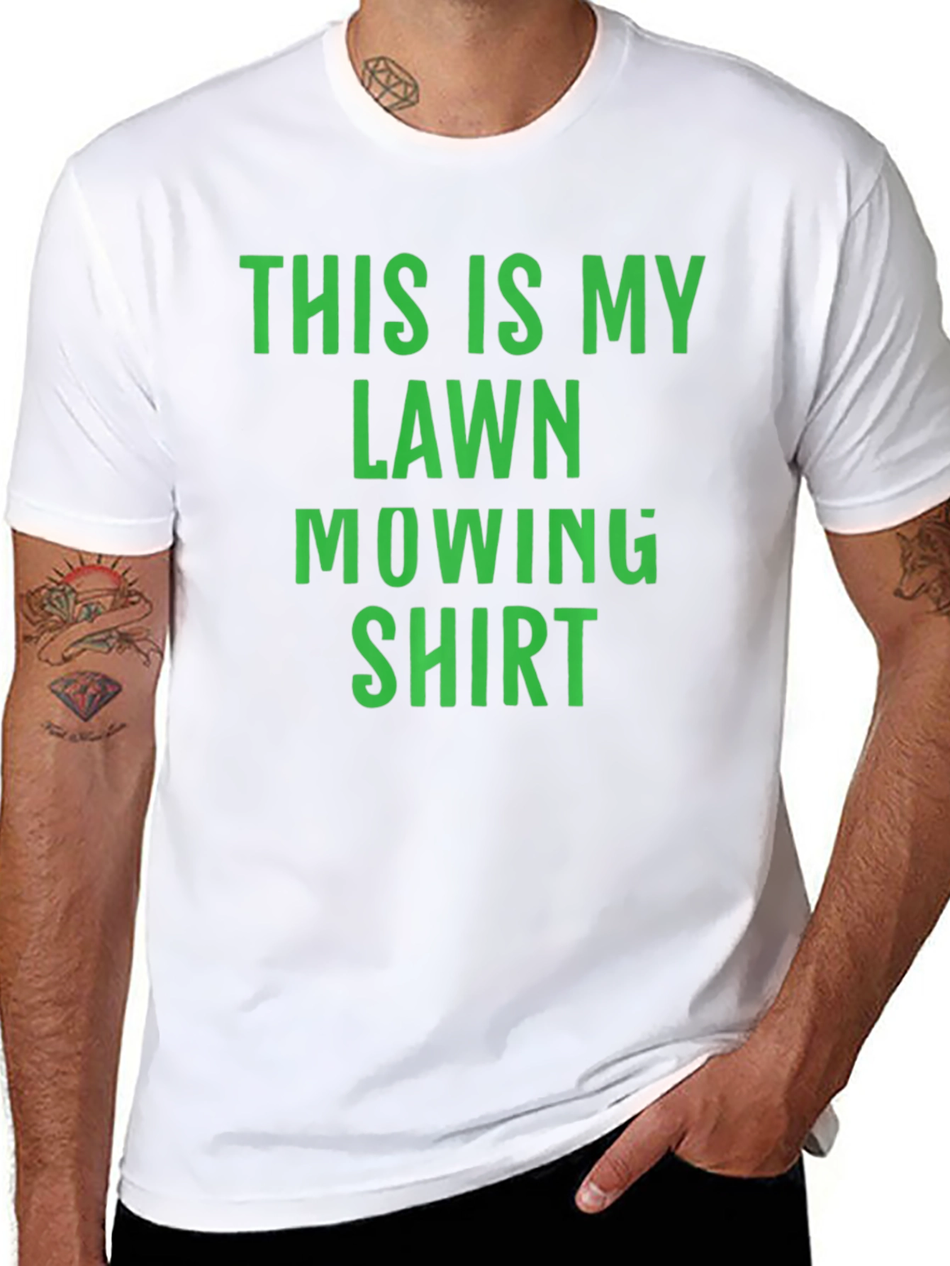 Lawn Mowing Shirt - Fun & Comfortable