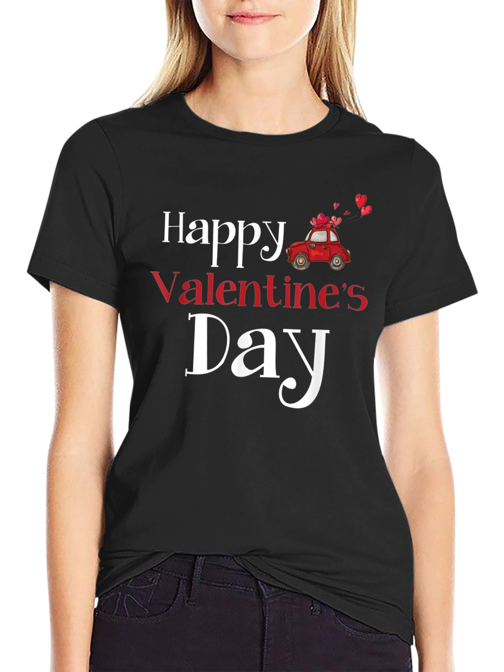 Happy Valentines Day Graphic T-Shirt