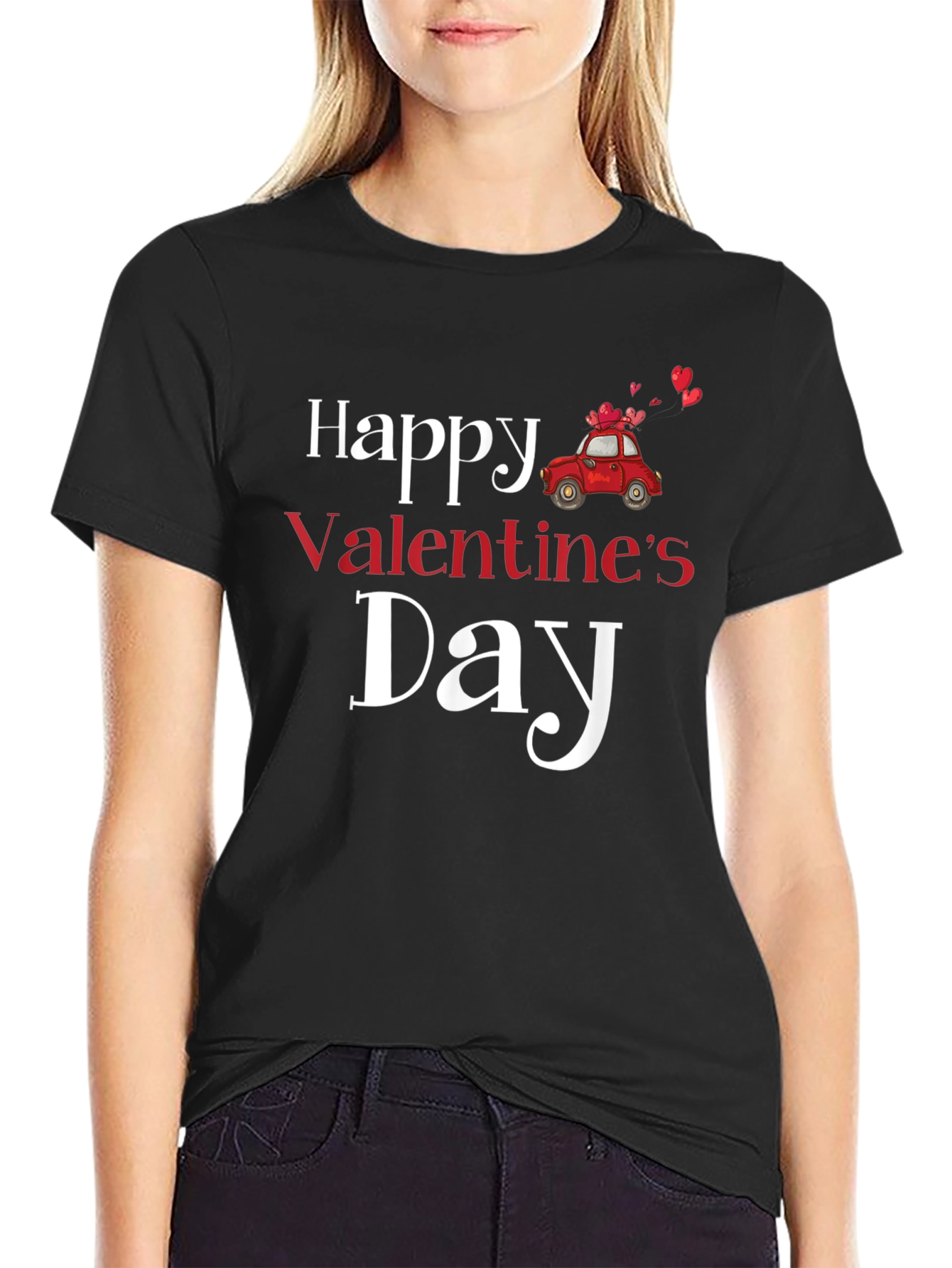 Happy Valentines Day Graphic T-Shirt