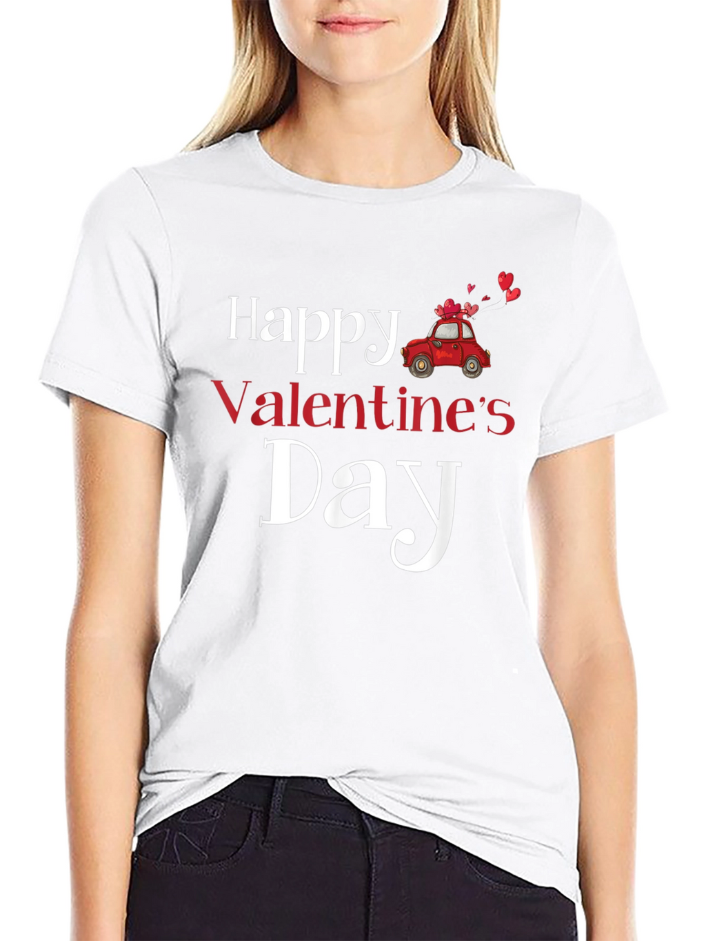 Happy Valentines Day Graphic T-Shirt