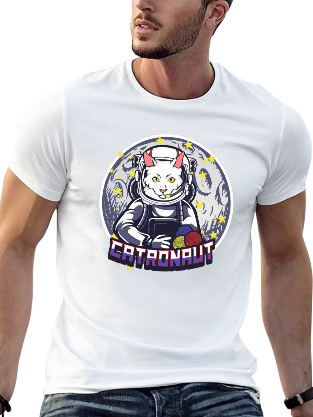 Catronaut T-Shirt: Space Cat Adventure!