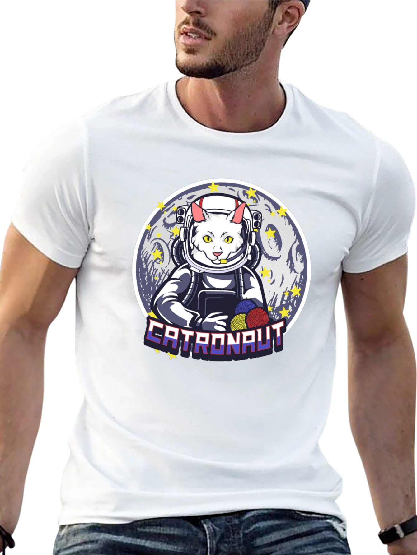 Catronaut T-Shirt: Space Cat Adventure!