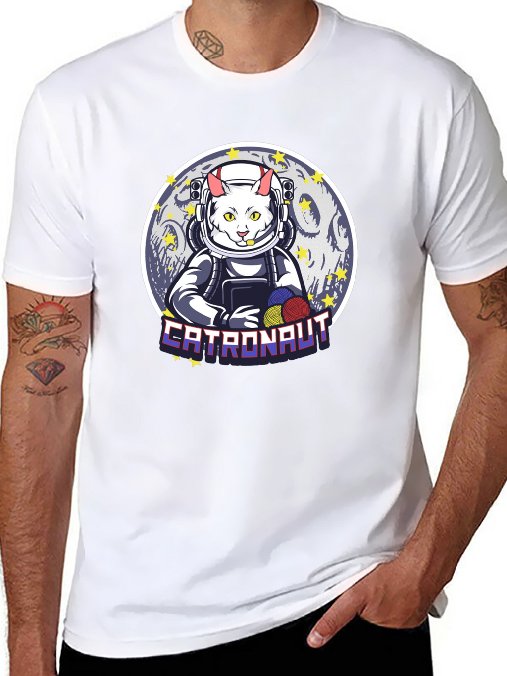 Catronaut T-Shirt: Space Cat Adventure!