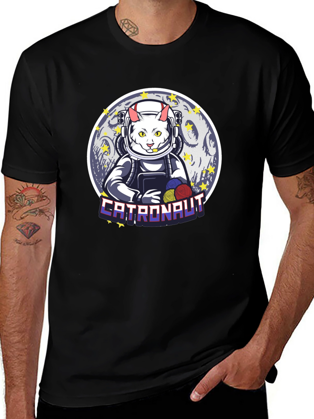 Catronaut T-Shirt: Space Cat Adventure!