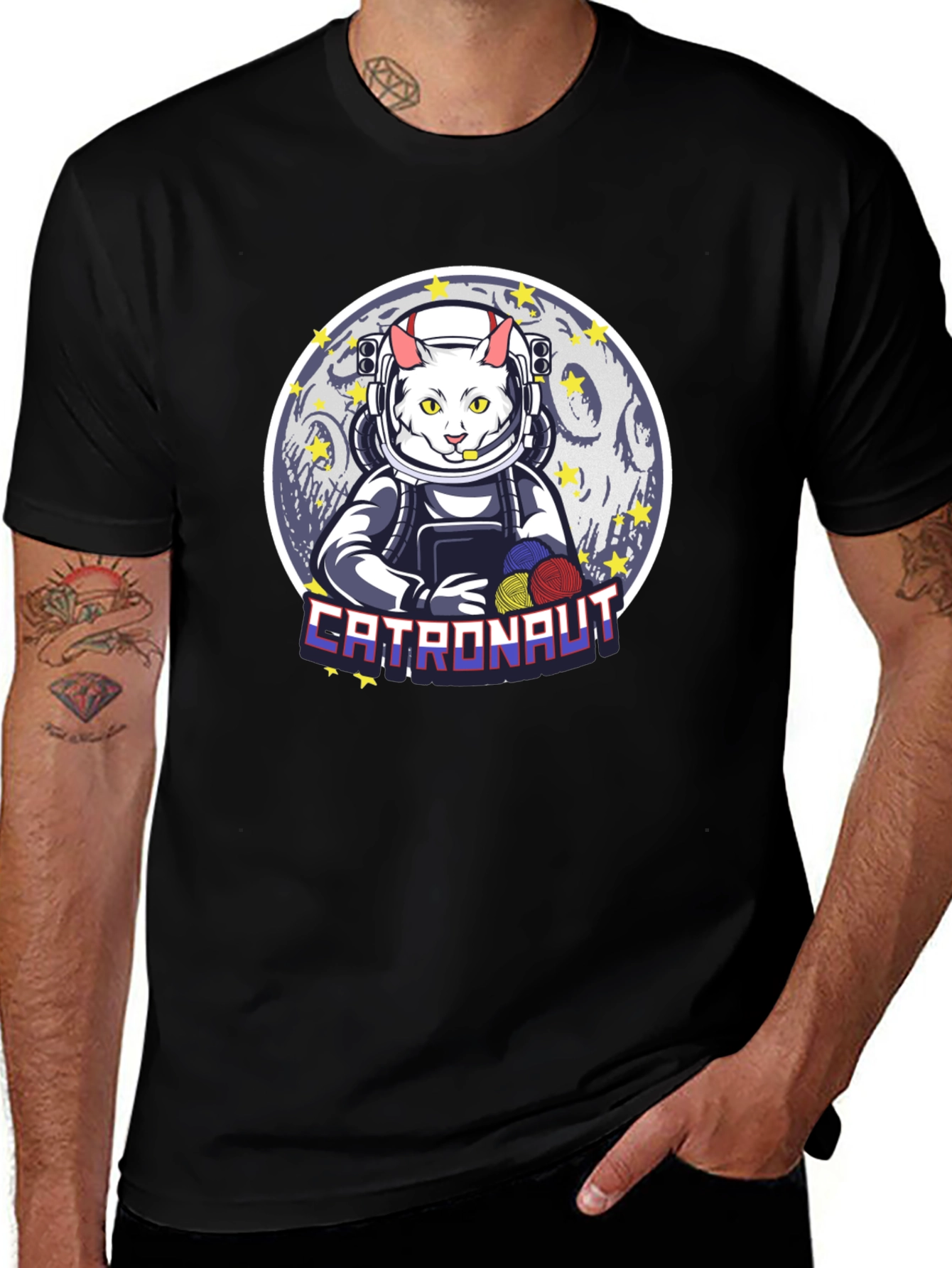 Catronaut T-Shirt: Space Cat Adventure!