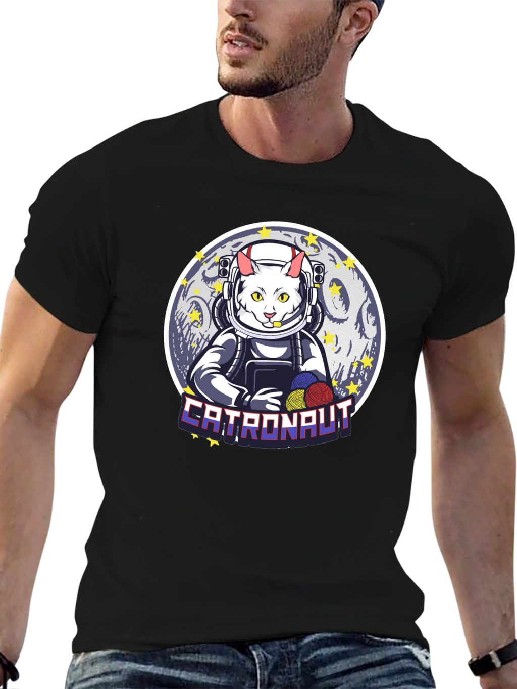 Catronaut T-Shirt: Space Cat Adventure!