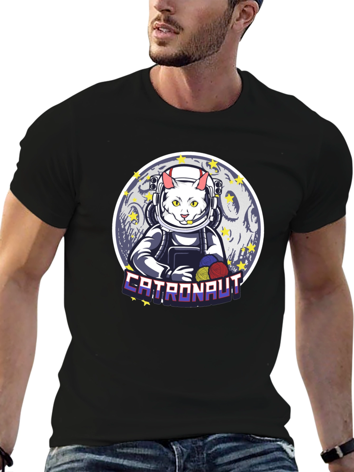Catronaut T-Shirt: Space Cat Adventure!