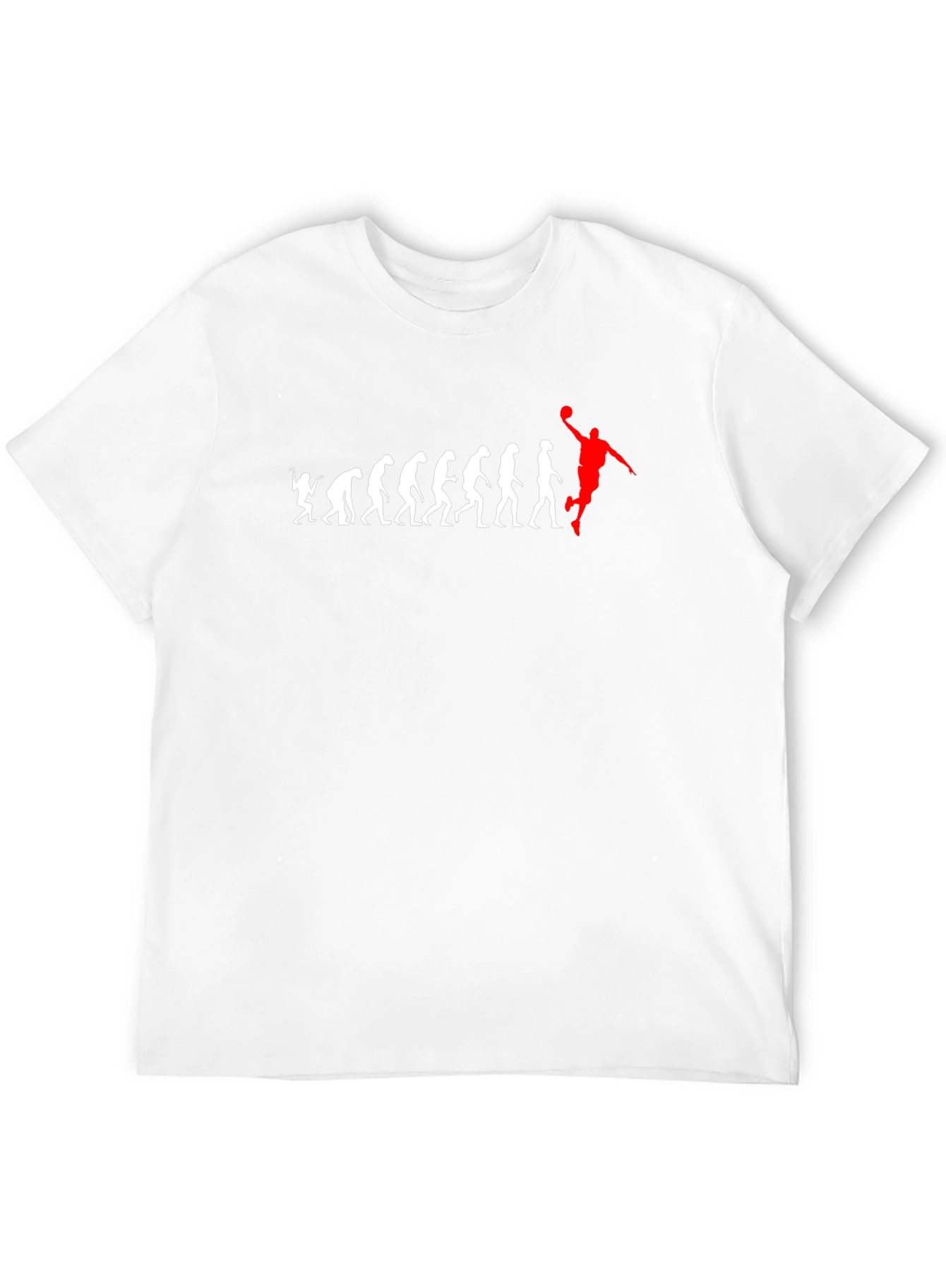 Basketball Evolution Graphic T-Shirt - Black