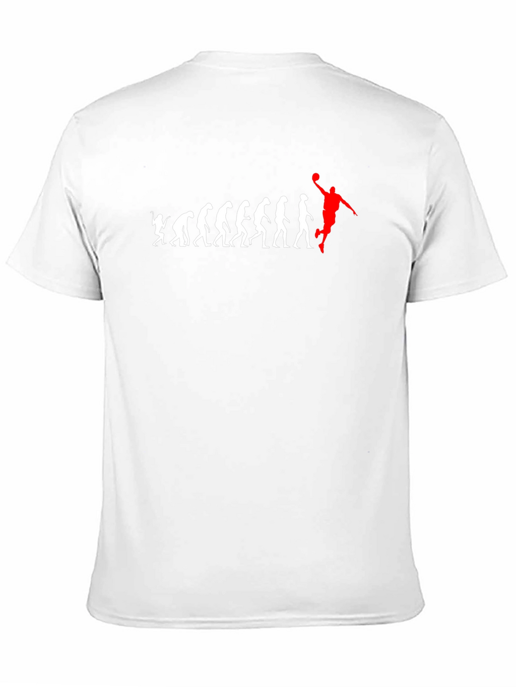 Basketball Evolution Graphic T-Shirt - Black