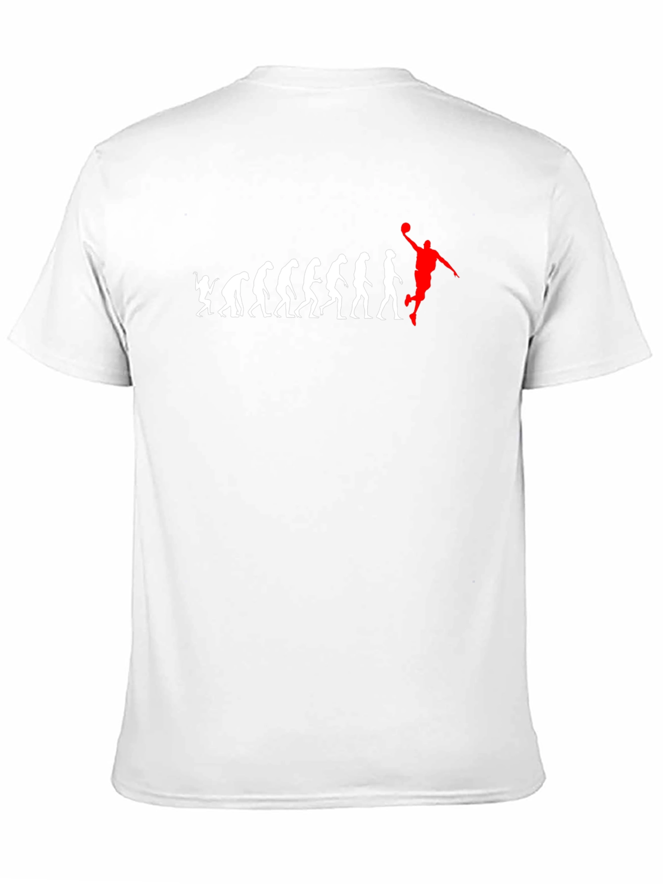 Basketball Evolution Graphic T-Shirt - Black
