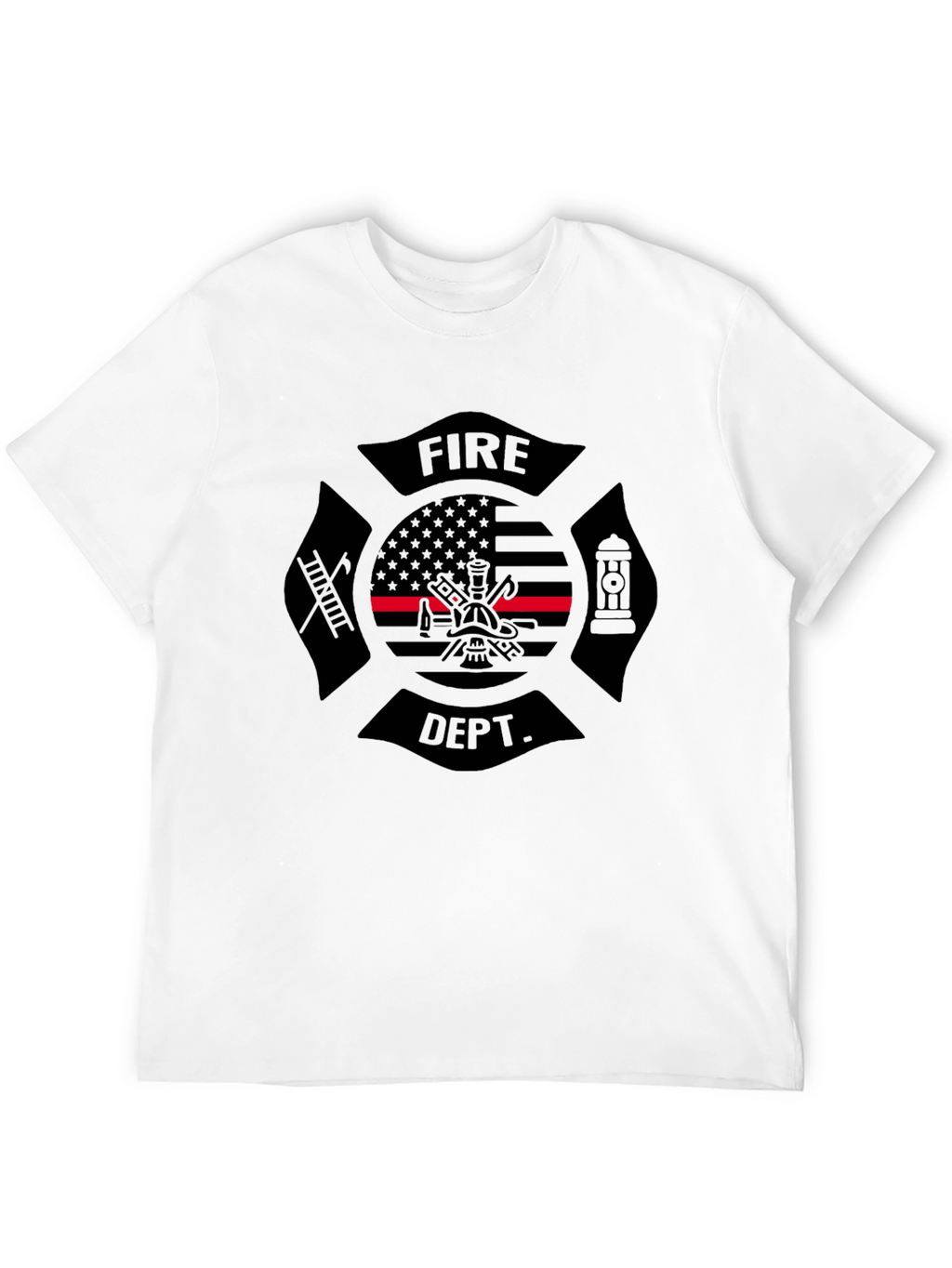 Fire Dept. Maltese Cross T-Shirt