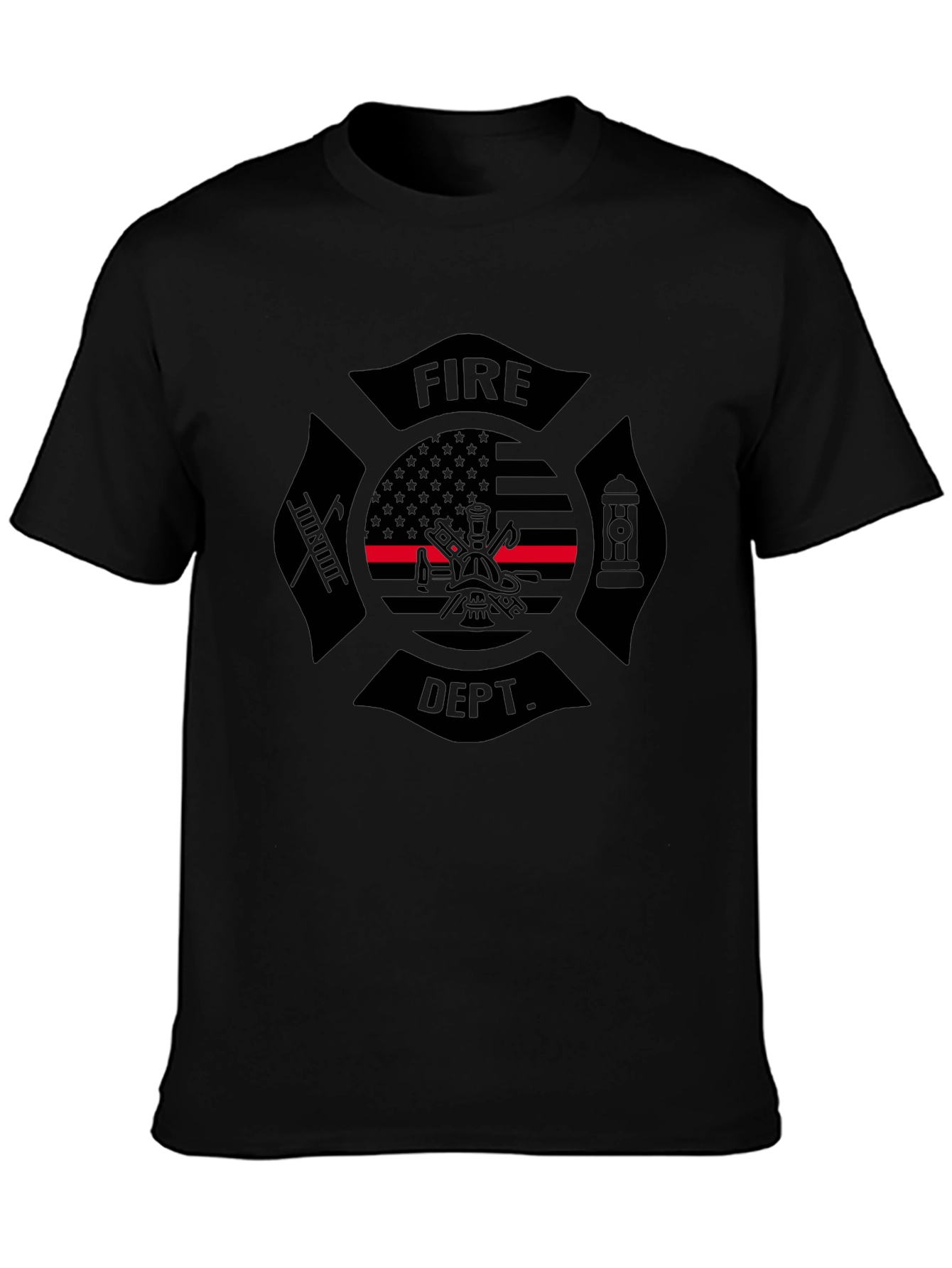 Fire Dept. Maltese Cross T-Shirt