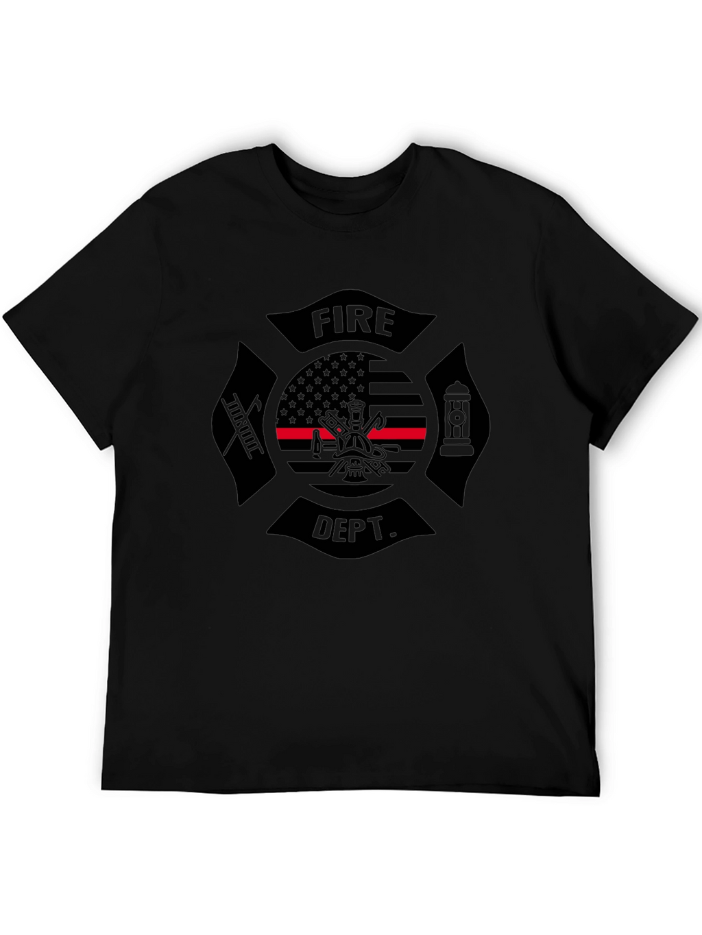 Fire Dept. Maltese Cross T-Shirt