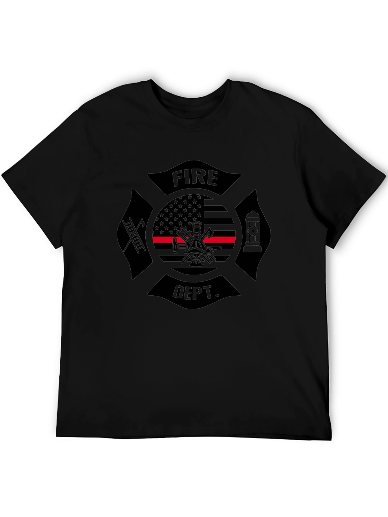 Fire Dept. Maltese Cross T-Shirt