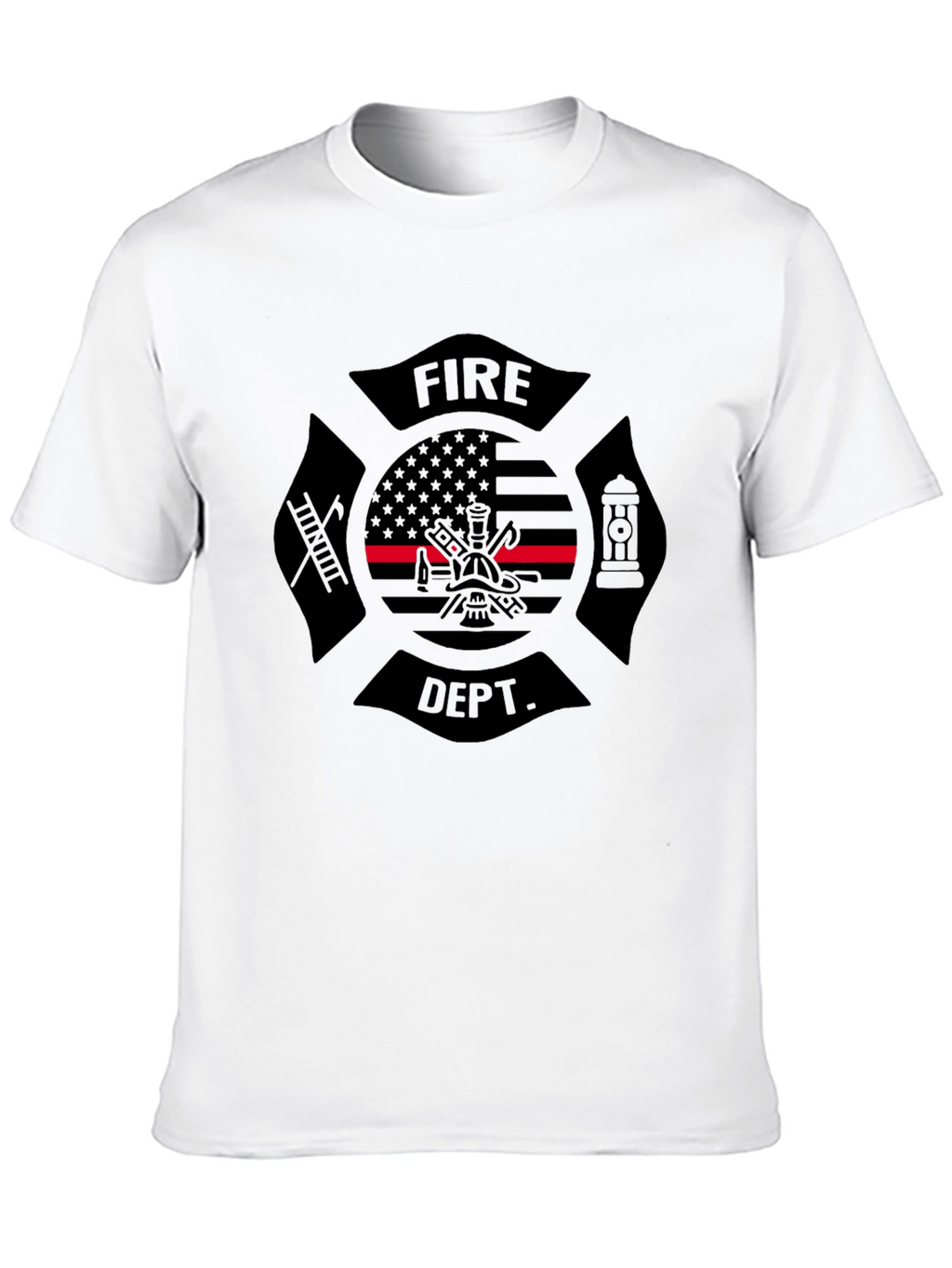 Fire Dept. Maltese Cross T-Shirt