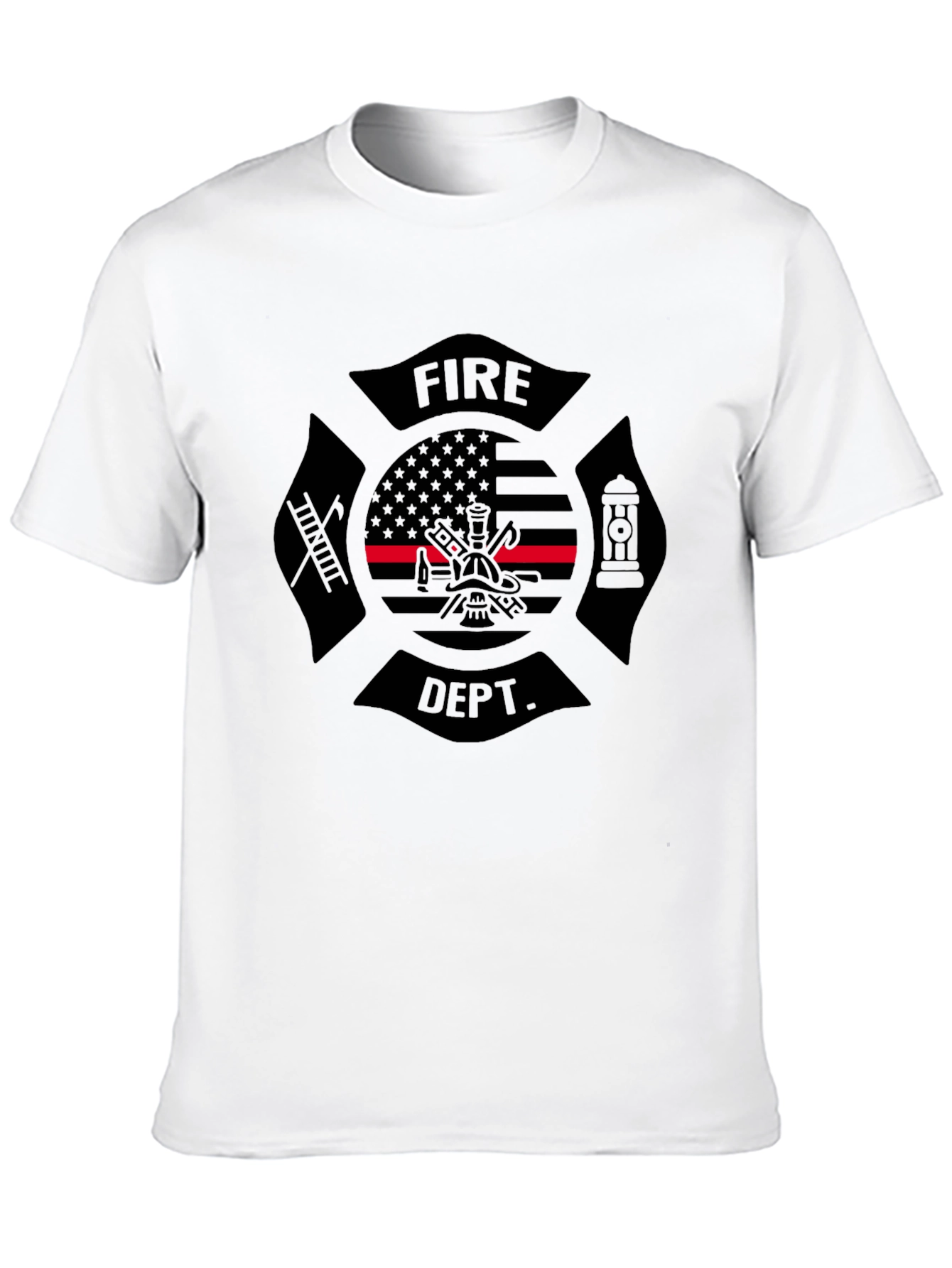 Fire Dept. Maltese Cross T-Shirt
