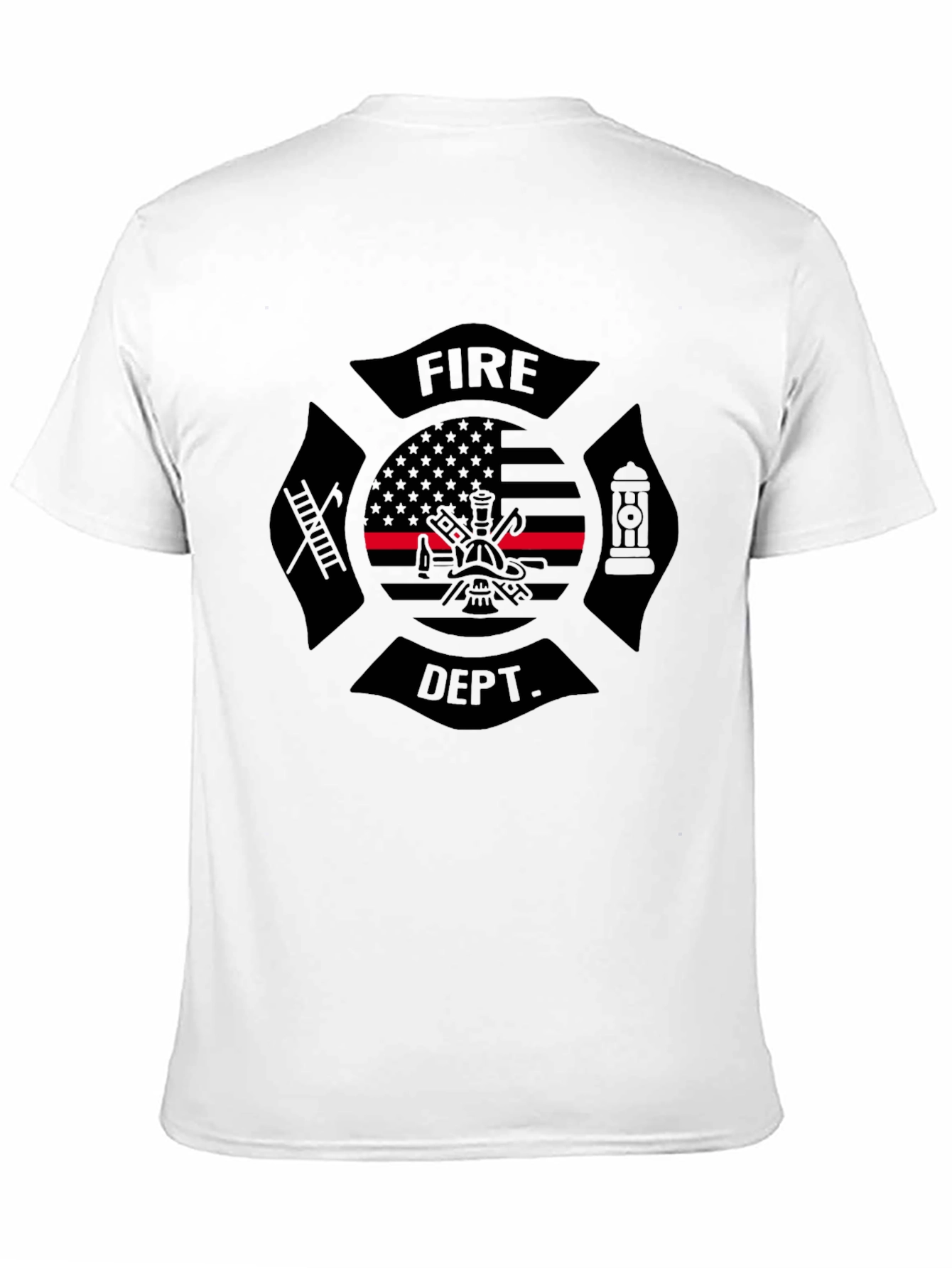 Fire Dept. Maltese Cross T-Shirt