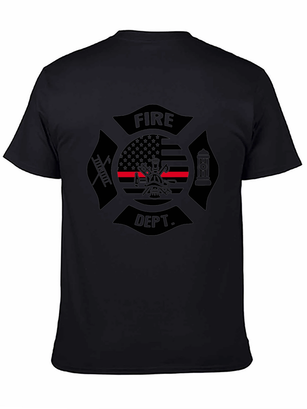 Fire Dept. Maltese Cross T-Shirt