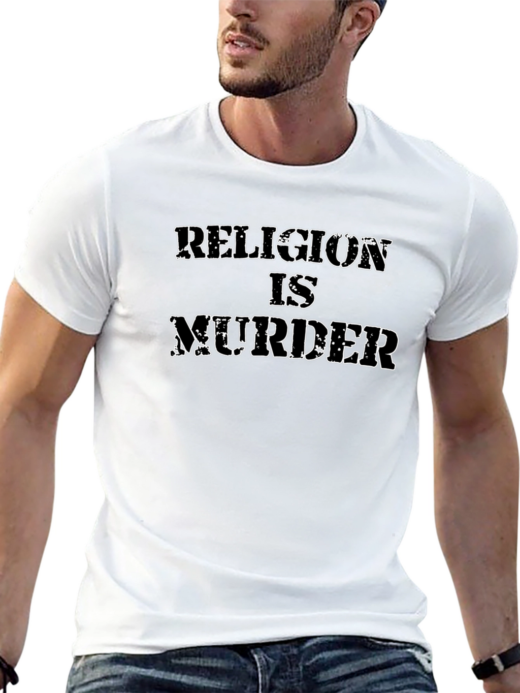 Religion is Murder Graphic T-Shirt