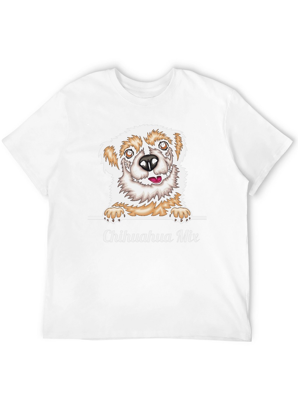 Chihuahua Mix Dog Graphic T-Shirt