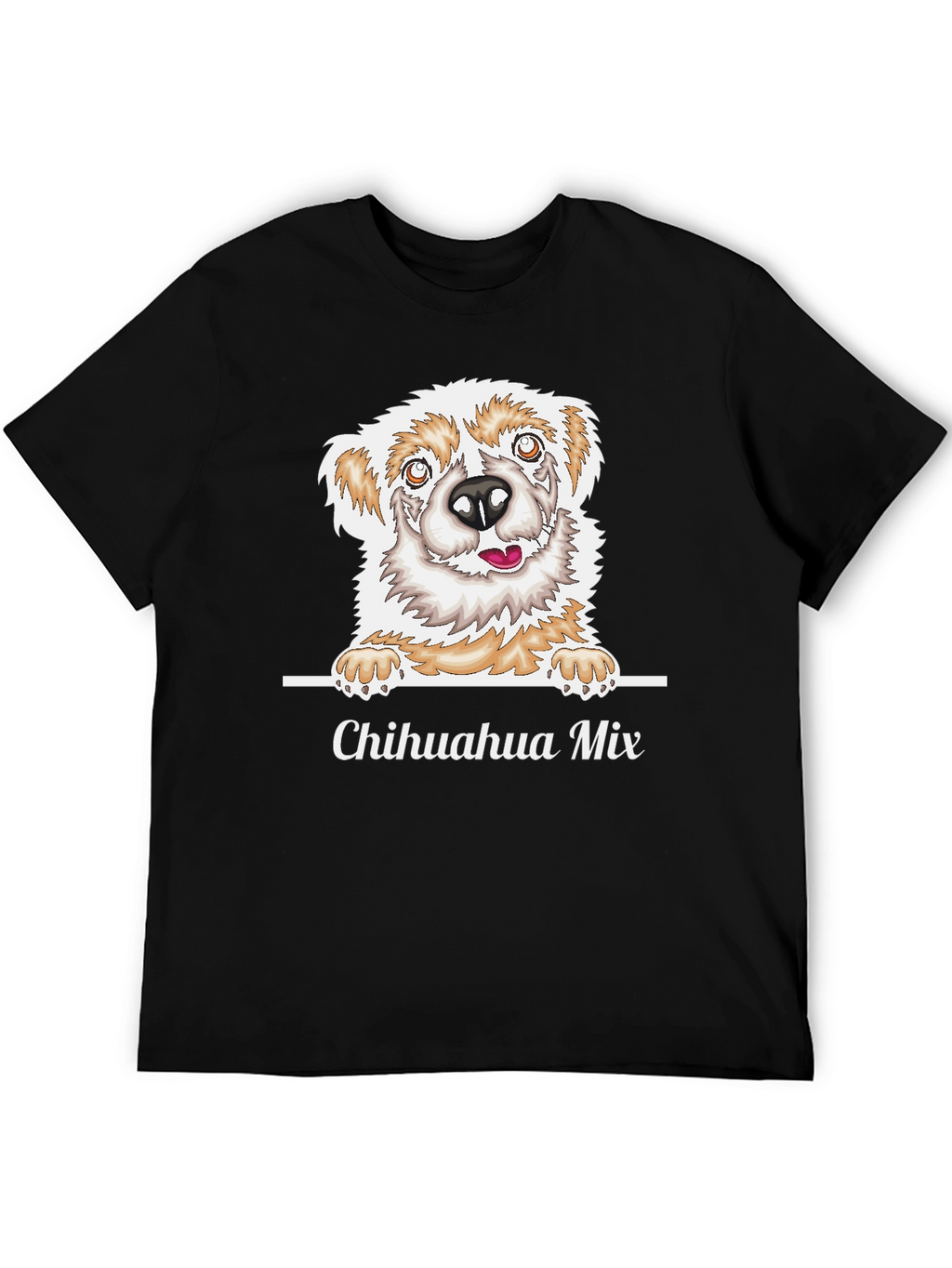 Chihuahua Mix Dog Graphic T-Shirt