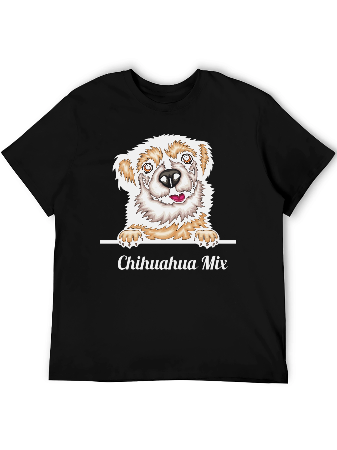 Chihuahua Mix Dog Graphic T-Shirt