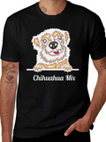 Chihuahua Mix Dog Graphic T-Shirt