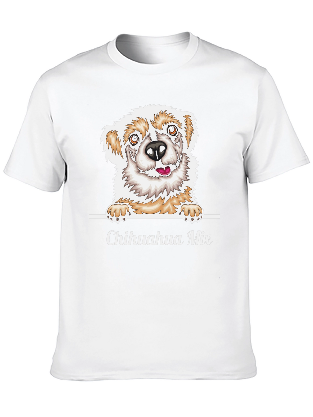 Chihuahua Mix Dog Graphic T-Shirt