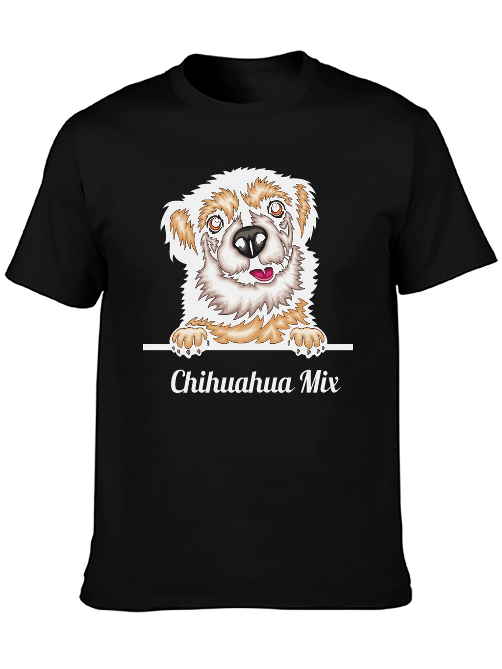 Chihuahua Mix Dog Graphic T-Shirt