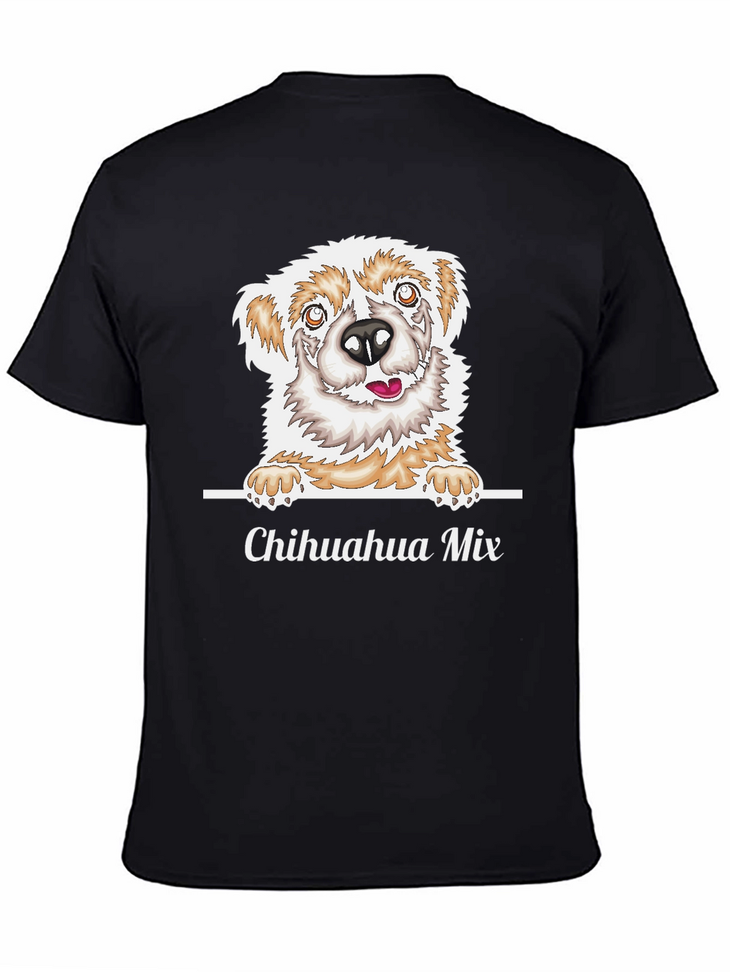 Chihuahua Mix Dog Graphic T-Shirt