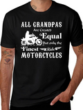Grandpa Motorcycle T-Shirt - Finest Ride