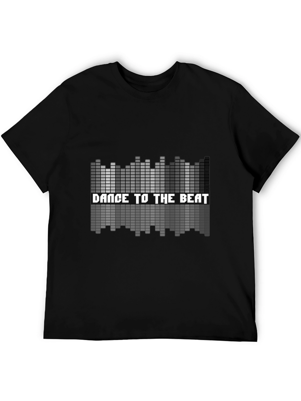 Dance to the Beat Graphic Tee - Black