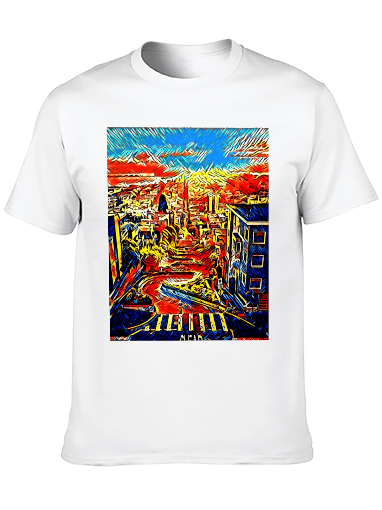 San Francisco Art T-Shirt - Cityscape Tee