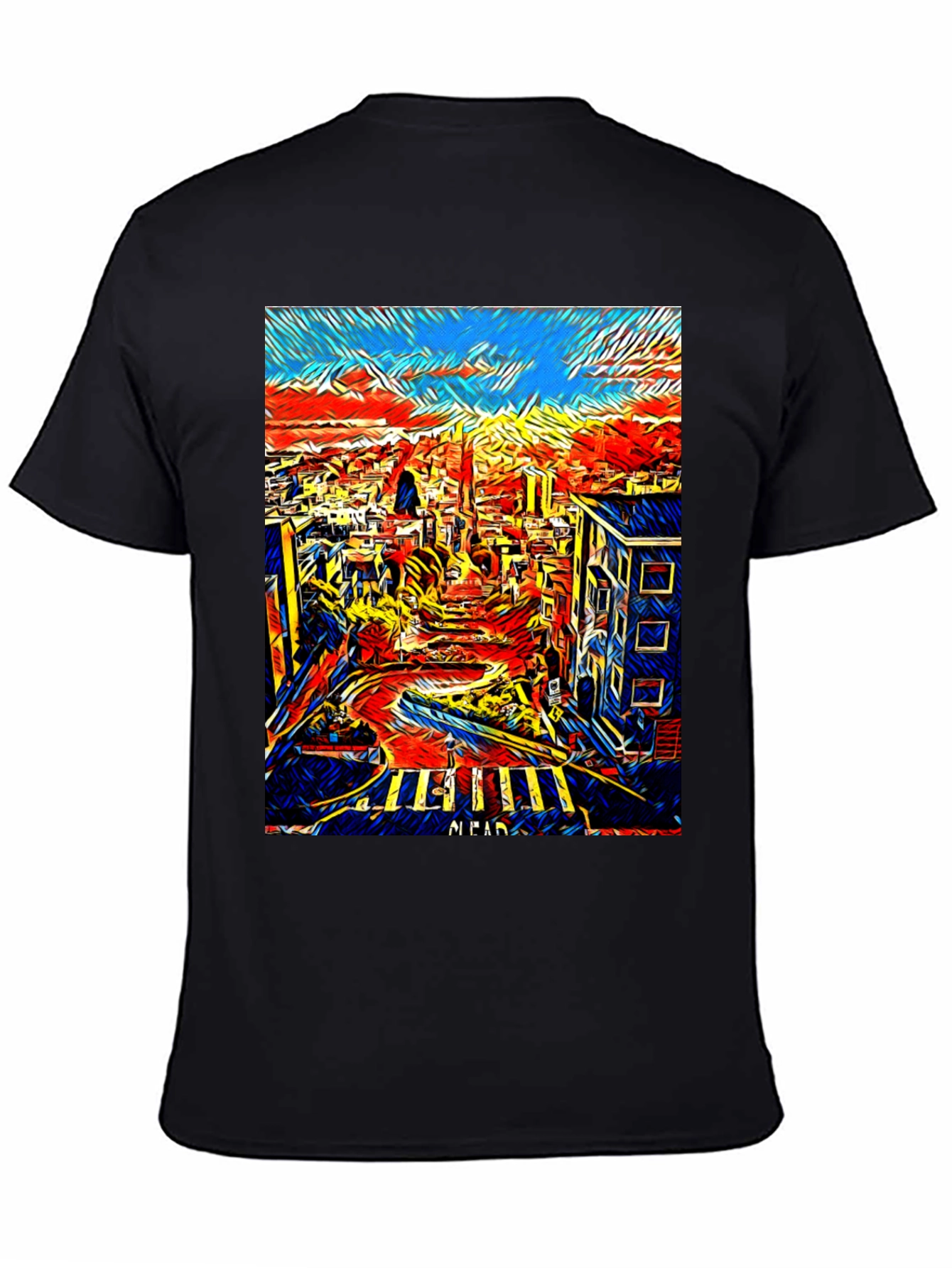 San Francisco Art T-Shirt - Cityscape Tee