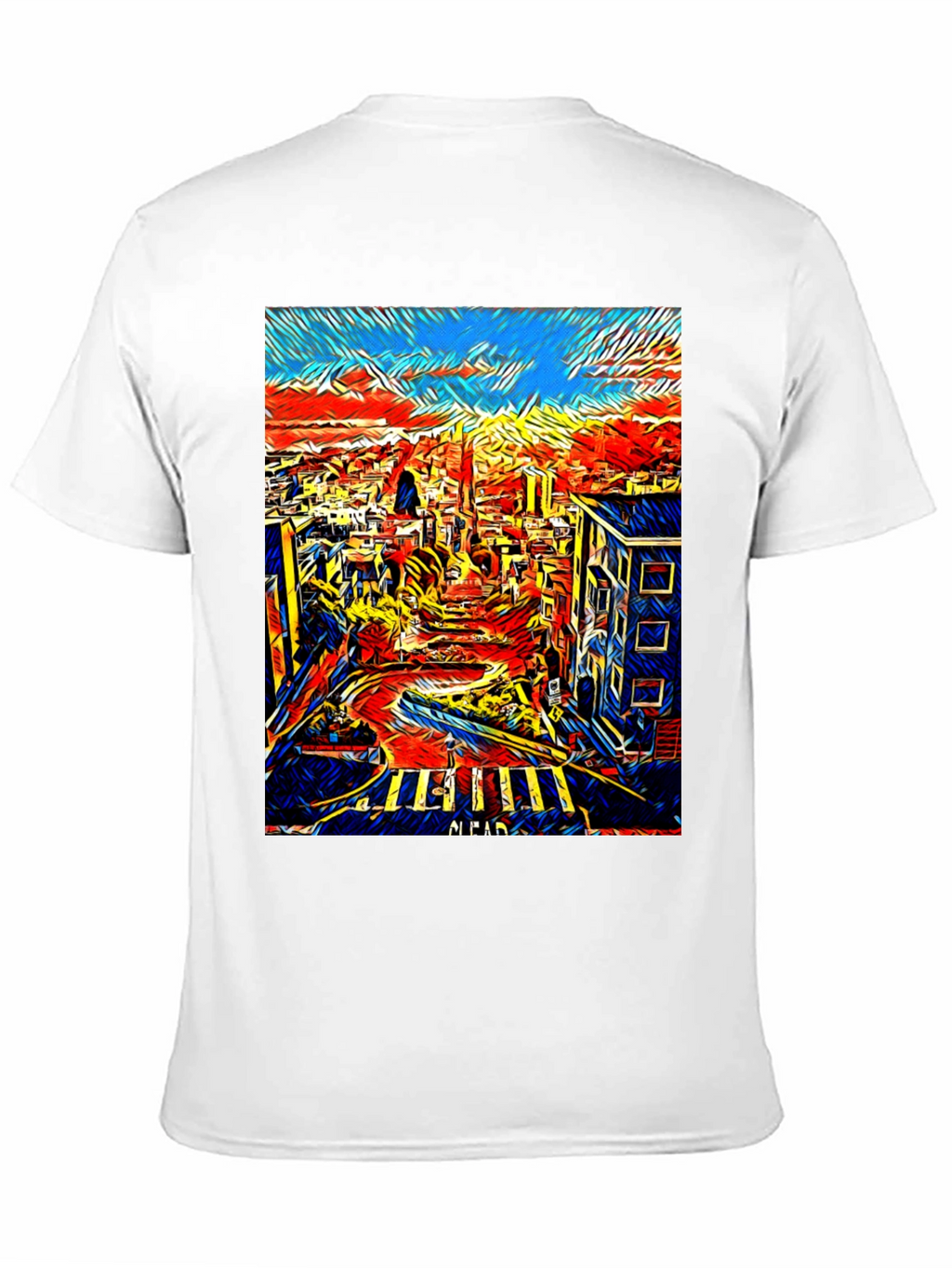 San Francisco Art T-Shirt - Cityscape Tee