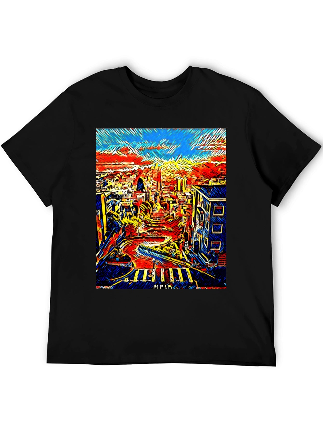 San Francisco Art T-Shirt - Cityscape Tee