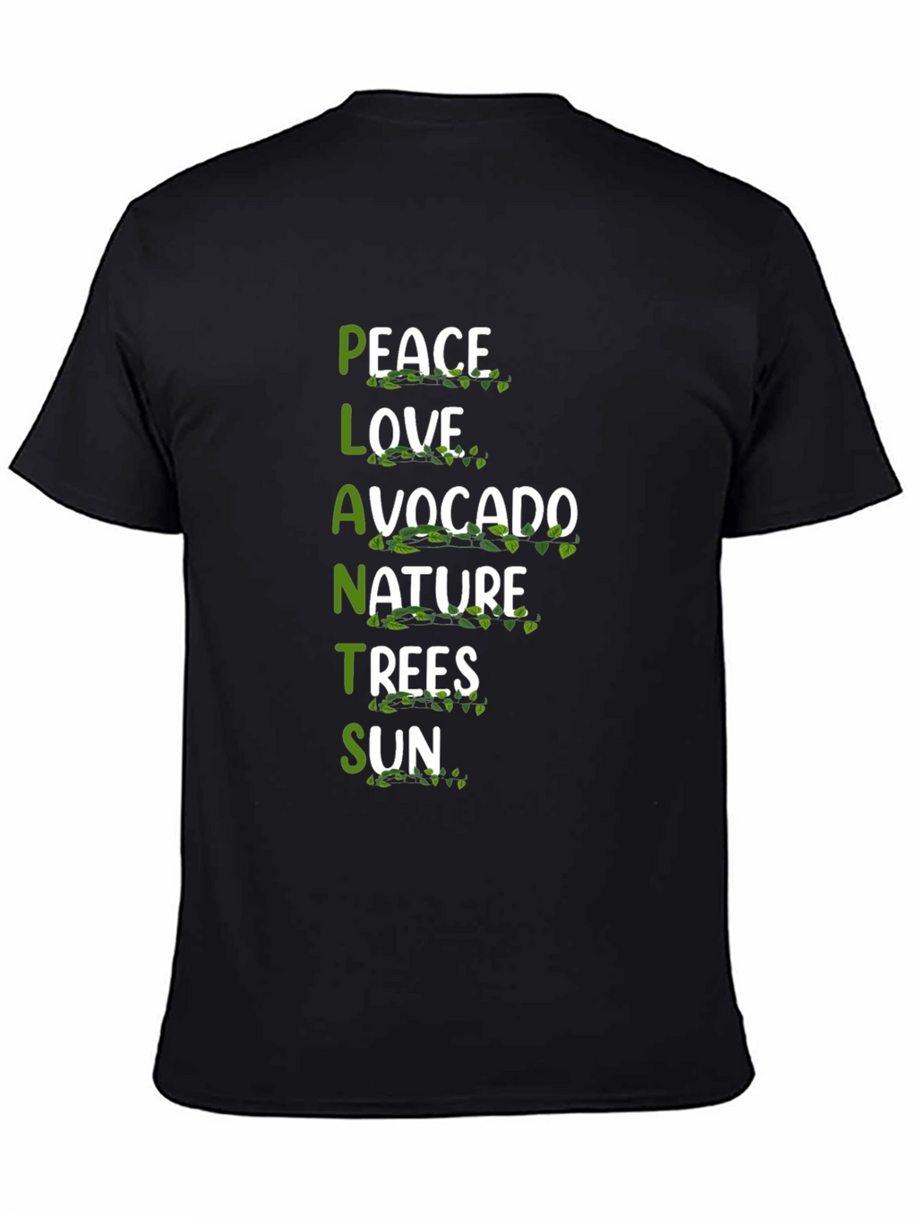 Plants Peace Love Avocado Nature T-Shirt