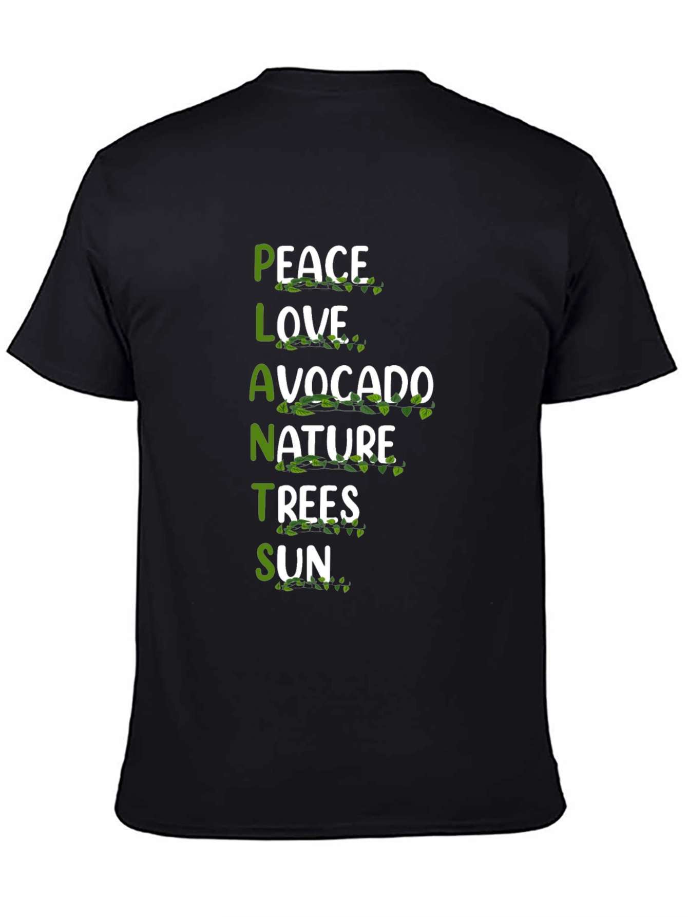 Plants Peace Love Avocado Nature T-Shirt
