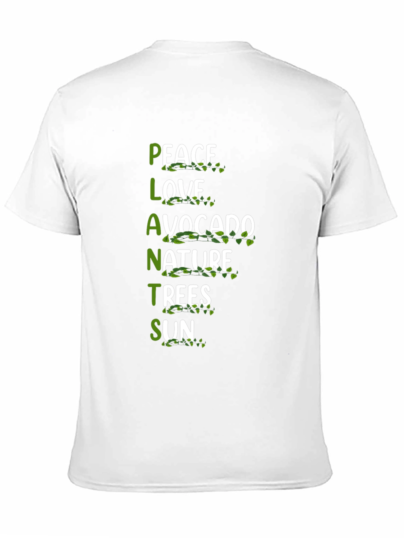 Plants Peace Love Avocado Nature T-Shirt
