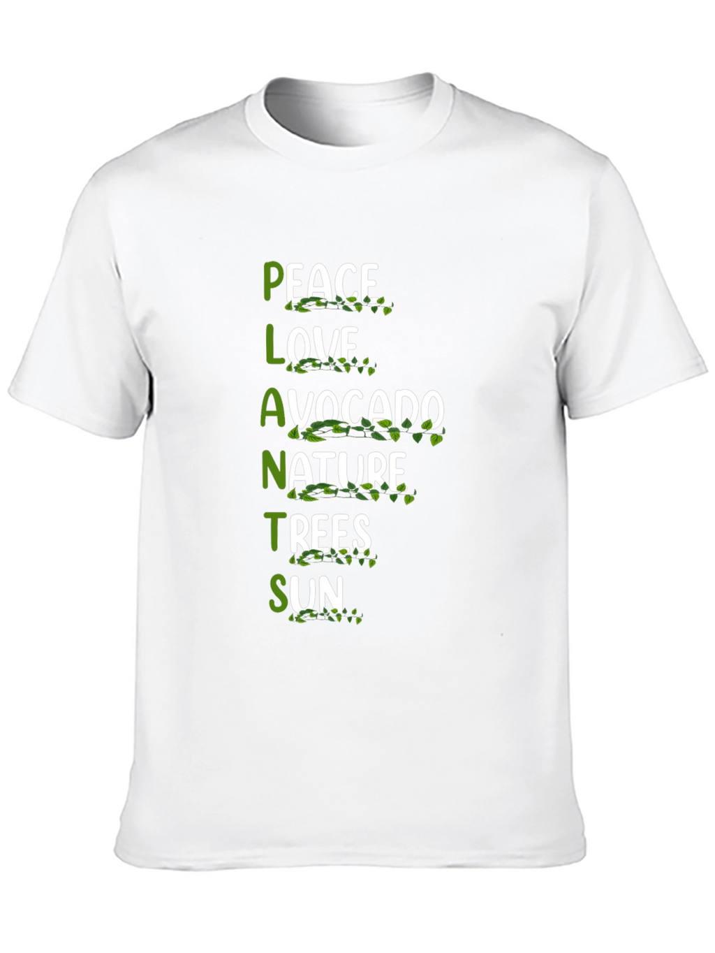 Plants Peace Love Avocado Nature T-Shirt