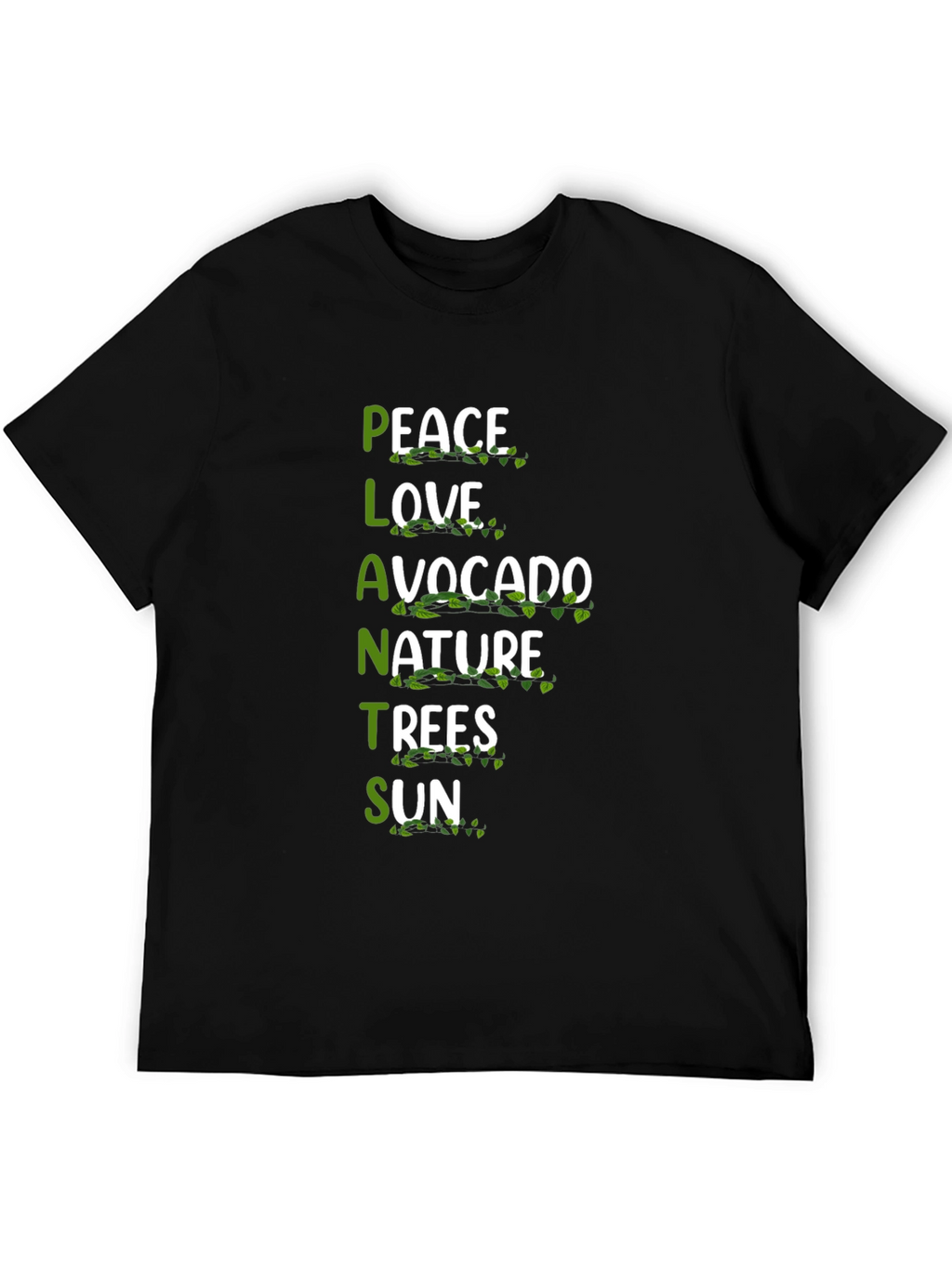Plants Peace Love Avocado Nature T-Shirt
