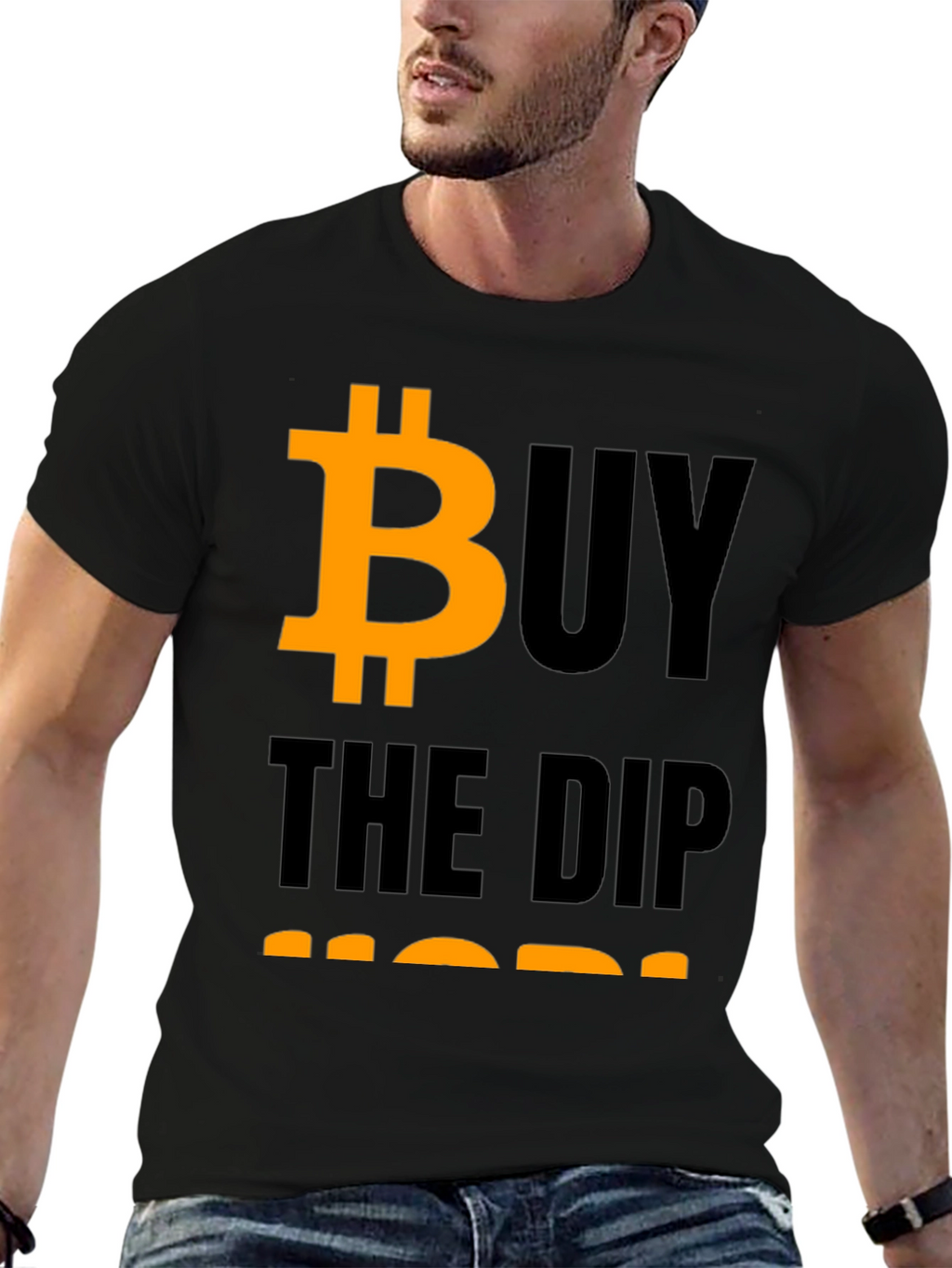 Buy The Dip HODL Bitcoin Crypto T-Shirt