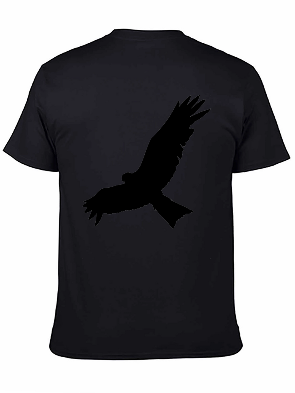 Black Eagle Silhouette Graphic T-Shirt