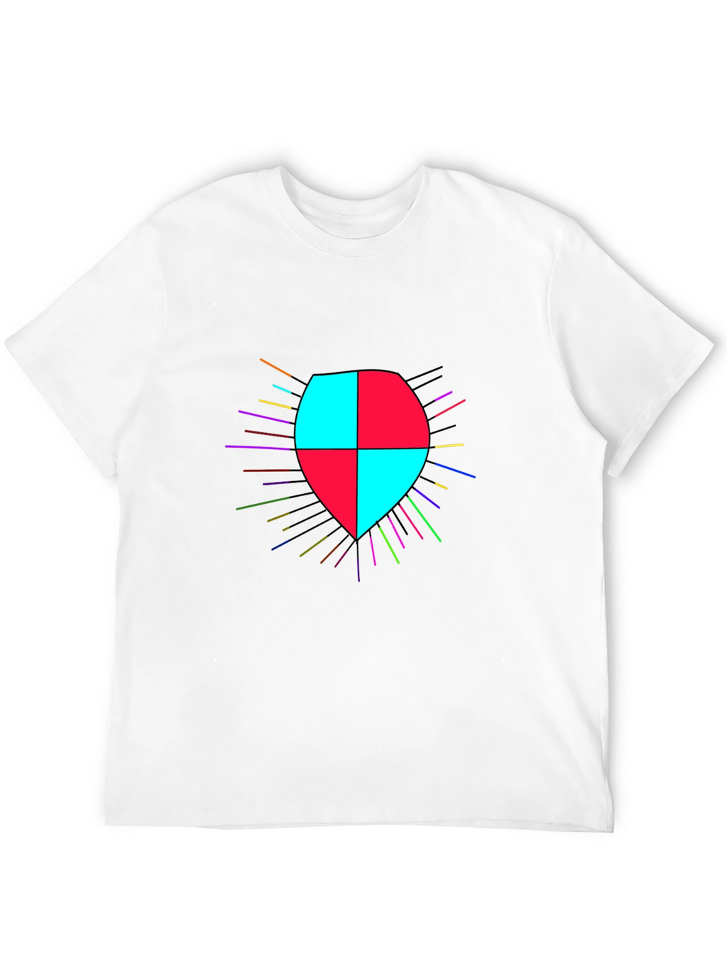 Shield Graphic Black T-Shirt